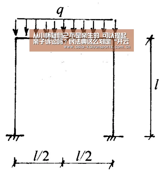 从小怀疑自己不是亲生的 可以提起亲子诉讼吗?民法典这么划定“开云官网首页”(图2) 开云官网首页